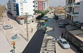 Başkan Kavuş yol yapım çalışmalarını yerinde...