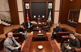 Başkan Kılca, özel öğrencileri ağırladı