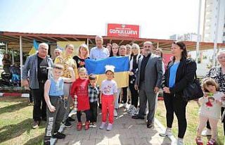 Başkan Tarhan, Ukraynalılar ile buluştu