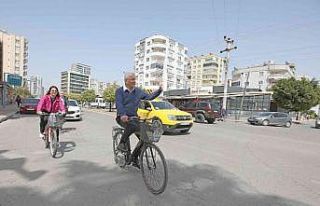 Başkan Tarhan’dan bisikletli denetim