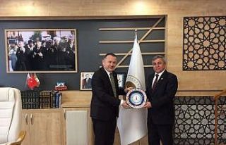 Başkan Teke’den, İl Müftülüğüne ziyaret