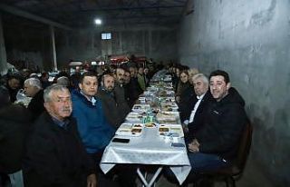 Başkan Tosun, kırsal mahalle sakinleriyle iftar...