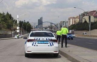 Başkentte bayram trafiği denetimi