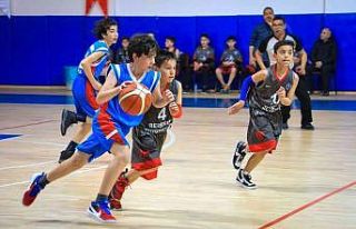 Basketbol küçükler grup birinciliği maçları...