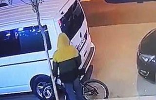 Batman’da kaldırımda çalınan bisiklet güvenlik...