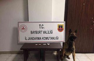 Bayburt’ta bir miktar eroin ele geçirildi