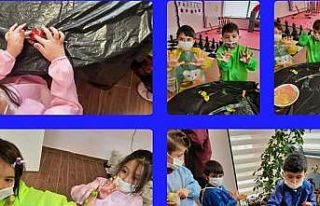 Bayburt’ta Nazlı Şentürk Kızılay Anaokulundan...