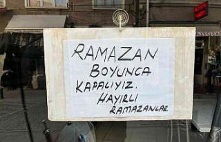 Bazı lokantalar Ramazan ayı boyunca kapalı