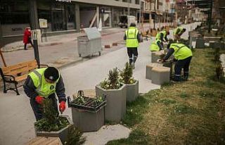 Bekir Avlupınar Caddesi farklı bir görünüme kavuştu