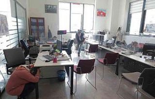 Belediyede deprem tatbikatı