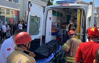 Beykoz’da otomobil ile duvar arasına sıkışan...