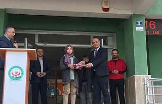 Beyşehir’de kitap okuma yarışmasında ödüller...