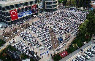 Biga ramazanın bereketini hep birlikte yaşadı