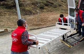 Bilecik’te dezavantajlı kişilere tekerlekli sandalye...