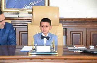 Bir günlüğüne Kargı kaymakamı oldu