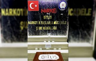 Bitlis’te 2 kilo 16 gram Metanfetamin ele geçirildi