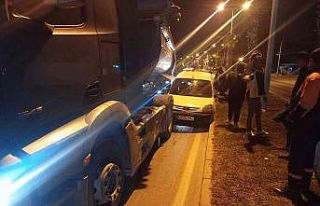 Bodrum’da kamyon kazası