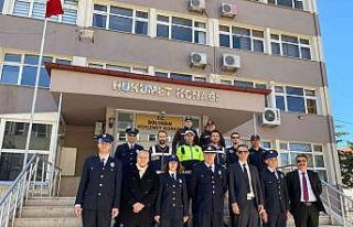 Bolvadin’de Polis Günü geçit töreniyle kutlandı
