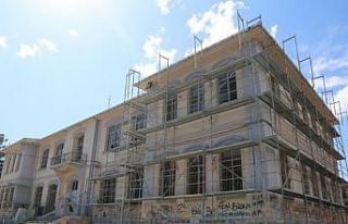 Boyabat’ta İnönü İlkokulu restorasyon çalışmaları...