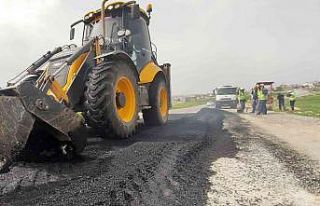 Bozuk yollarda bakım onarım çalışmaları başladı