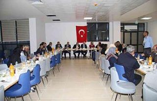 Bünyan protokolü şehit aileleri ile buluştu