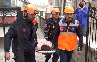 Burdur’da yangın tatbikatı gerçeği aratmadı