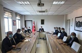 Burhaniye’ de yaz tedbirleri değerlendirme toplantısı