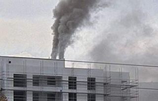 Bursa’da lüks rezidans inşaatında korkutan yangın