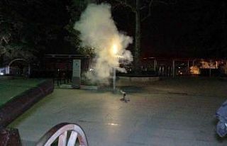 Bursa’da tarihi surlardaki top atışı yerini ses...