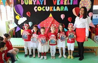 Büyükşehir kreşlerinde 23 Nisan coşkusu