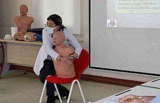 Büyükşehir personeline temel ilk yardım eğitimi