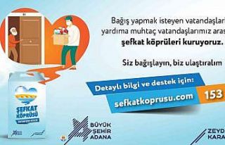 Büyükşehir "Şefkat Köprüsü" kuruyor