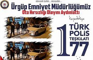 Çalınan araç, sahibine teslim edildi