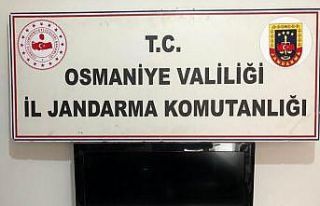 Çalınan televizyon bulunarak sahibine teslim edildi