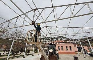 Çalışmalar kırsalda devam ediyor