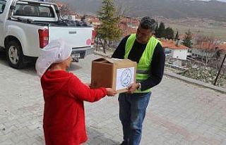 Çameli’nde 500 aileye Ramazan ayı desteği verildi