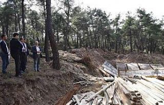Çan Seramik Mahallesi su deposu inşaatı başladı