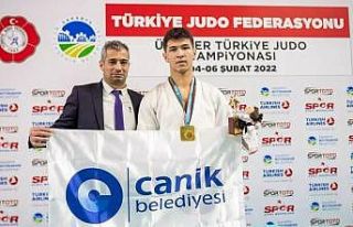 Canikli milli judocu Avrupa yolunda