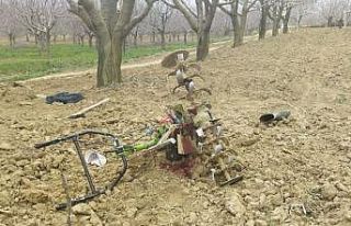 Çapa motoruna ayağını kaptıran çiftçi ağır...