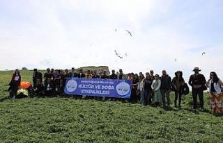 Çarpanak Adasında doğa yürüyüşü
