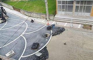 Çaydeğirmeni beldesinde bozulan yollar yeniden yapıldı