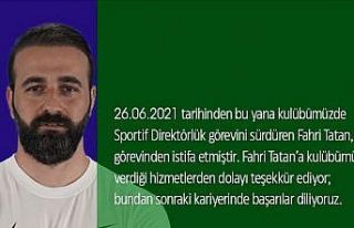 Çaykur Rizespor sportif direktörü istifa etti