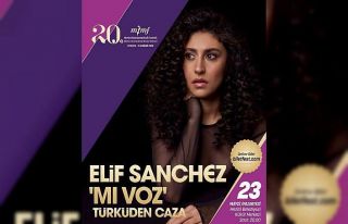 Caz solisti Elif Sanchez, 20. Mersin Uluslararası...
