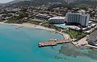 Çeşme otellerinde bayram hareketliliği