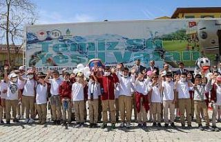 Çevre ve su bilinçlendirme tırı Kütahya’da