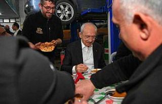 CHP lideri Kılıçdaroğlu, oto sanayi çalışanları...