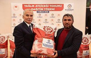 Çiftçiye sağlanan tohum desteğiyle 10 bin dekardan...
