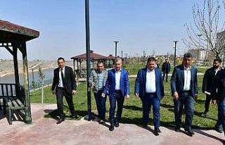 Çınar, Beylerderesi şehir parkındaki çalışmaları...