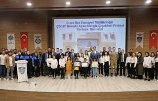 Cizre emniyetinin hayata geçirdi ’Umuda Açan Nergis...