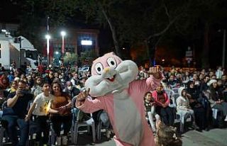 Çocuklar eğlenceye doydu